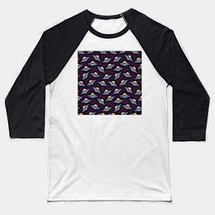 UFO Pattern Baseball T-Shirt